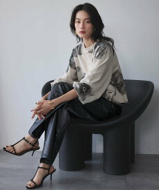 【SALE／11%OFF】ELFRANK フラワープリント スウェット プルオーバー ガール トップス スウェット・トレーナー【送料無料】