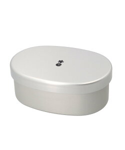 BACKYARD FAMILY HOSHIMARU LB 小判型内フタ付L ローラ 食器・調理器具・キッチン用品 弁当箱・ランチボックス シルバー