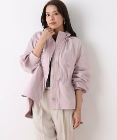 PINKY&DIANNE [WEB限定カラー]ストレッチツイルマウンテンパーカー ピンキー アンド ダイアン ジャケット・アウター ブルゾン・ジャンパー ベージュ ピンク【送料無料】