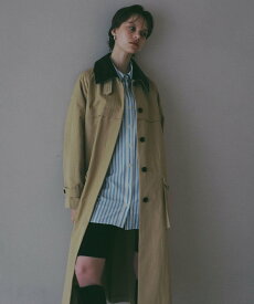 BAYFLOW 【EF(エフ)】バルマカーンコート(WOMEN) ベイフロー ジャケット・アウター ステンカラーコート カーキグリーン ベージュ【送料無料】