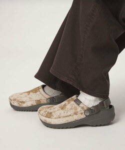 UNITED ARROWS green label relaxing �yWEB����z��crocs���N���t�e�b�h �|�j�[ �w�A �N���b�O �T���_�� ���i�C�e�b�h�A���[�Y �O���[�����[�x�������N�V���O �V���[�Y�E�C ���̑��̃V���[�Y�E�C �O���[