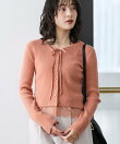 レースレイヤード風リブニット