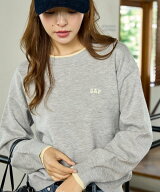 GAP 配色 レイヤード カシミア ブレンド クルーネック ニット 限定展開 フリークスストア トップス ニッ…