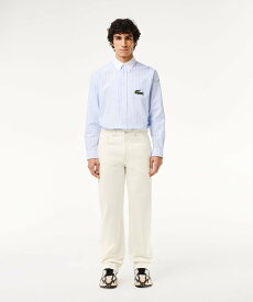 LACOSTE ベーシックデニムパンツ ラコステ パンツ ジーンズ・デニムパンツ ホワイト【送料無料】