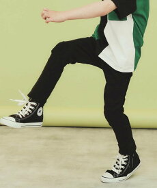 【SALE／46%OFF】THE SHOP TK 【110-160】のびーるスキニー/洗濯機OK ザ ショップ ティーケー パンツ その他のパンツ ブラック グレー ネイビー