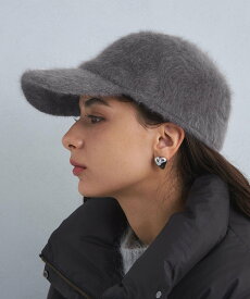 【SALE／30%OFF】UNITED ARROWS green label relaxing ヘアリーキャップ ユナイテッドアローズ アウトレット 帽子 キャップ ベージュ グリーン グレー ホワイト ブラック