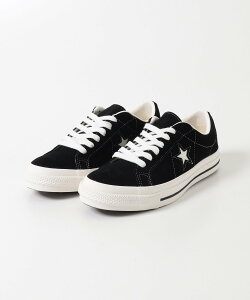 Sonny Label Converse ONE STAR SUEDE �T�j�[���[�x�� �V���[�Y�E�C �X�j�[�J�[ �u���b�N�y���������z
