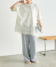 裾レーストップス【SUM1 STYLE】