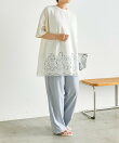裾レーストップス【SUM1 STYLE】