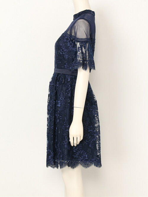 Lily Brown コード刺繍ドレス Rakuten Fashion 楽天ファッション 旧楽天ブランドアベニュー V