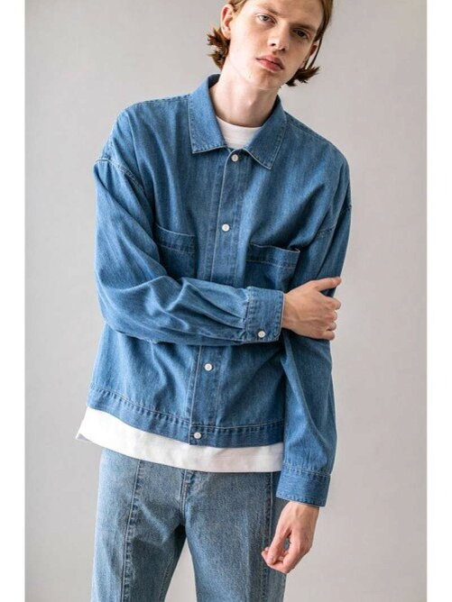 United Arrows Ltd Outlet Monkey Time Denim Trucker Shirt デニムシャツ Rakuten Fashion 楽天ファッション 旧楽天ブランドアベニュー Cq4580