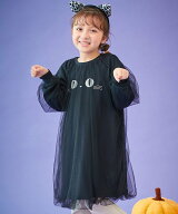devirock ハロウィン なりきりデザイン チュールワンピース 子供服 キッズ 女の子 綿100% 26AW デビロッ…