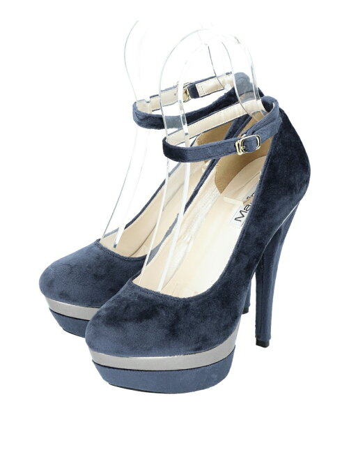 Mafmof Mafmof ラインが綺麗なアンクルストラップパンプス Rakuten