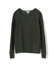 JAMES PERSE バックパイル スエットプルオーバー WXA3247 トゥモローランド トップス カットソー・Tシャツ ブラック ネイビー グレー ホワイト ブルー【送料無料】
