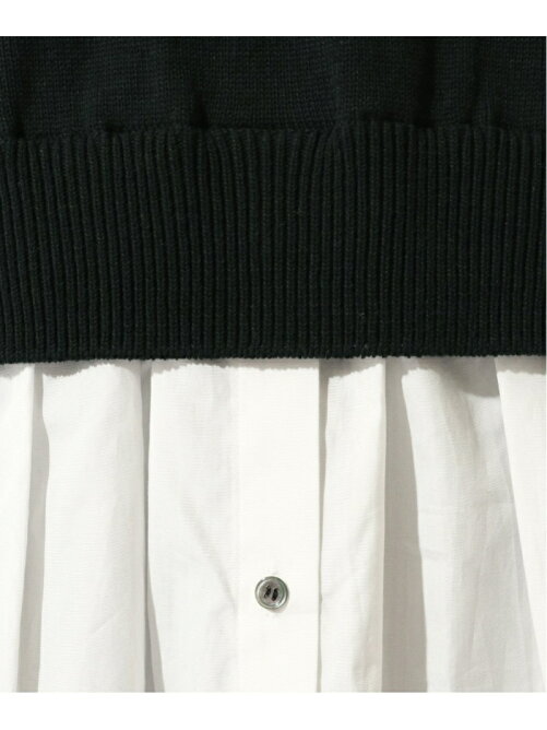 Lasud Aga ニット シャツドッキングワンピース Rakuten Fashion 楽天ファッション 旧楽天ブランドアベニュー Cg9581