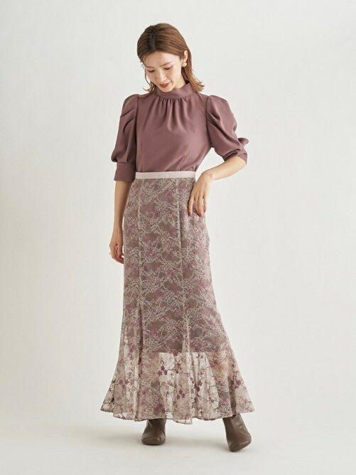 Snidel 3pieceジョーゼットレースワンピース Rakuten Fashion 楽天ファッション 旧楽天ブランドアベニュー Dq3581