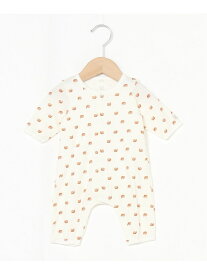 【SALE／10%OFF】PETIT BATEAU ボディジャマ プチバトー マタニティウェア・ベビー用品 ロンパース・カバーオール ホワイト【送料無料】