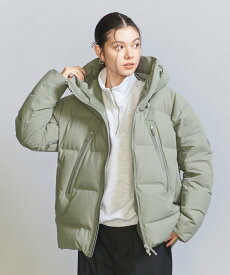 BEAUTY&YOUTH UNITED ARROWS 【別注】＜DESCENTE ALLTERRAIN＞水沢ダウン オーバーサイズマウンテニア ビューティー＆ユース　ユナイテッドアローズ ジャケット・アウター ダウンジャケット・ダウンベスト ブラック カーキ【送料無料】