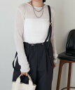 【SALE／56%OFF】Jena espace merveilleux ラメラインシアーニット ジェナエスパスメルヴェイユ トップス ニット ホワ…