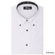 【SALE／41%OFF】BRICK HOUSE by Tokyo Shirts 【ディズニー】 ボタンダウン 半袖 形態安定 ワイシャツ B…