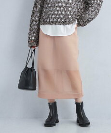 【SALE／80%OFF】UNITED ARROWS green label relaxing シアー ダンボール ロング スカート ユナイテッドアローズ アウトレット スカート ロング・マキシスカート ピンク ブラック ホワイト