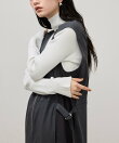 【WEB限定】ラメリブタートルネックプルオーバー