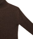【WEB限定】ラメリブタートルネックプルオーバー