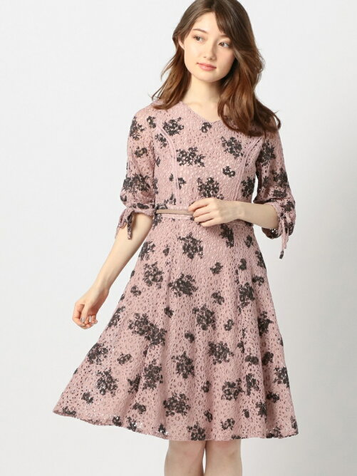 Misch Masch フロッキー花柄レースワンピース Rakuten Fashion 楽天ファッション 旧楽天ブランドアベニュー Ay65