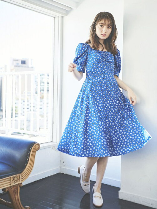 31 Sons De Mode ハート柄ミディ丈ワンピース Rakuten Fashion 楽天ファッション 旧楽天ブランドアベニュー Cb65