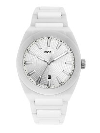【SALE／50%OFF】FOSSIL FOSSIL/(M)EVERETT CE5026 フォッシル アクセサリー・腕時計 腕時計 ホワイト【送料無料】