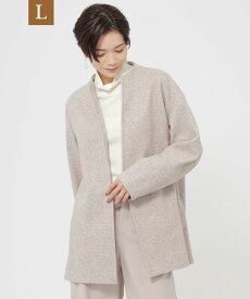 【SALE／20%OFF】EVEX by KRIZIA 【L】【ウォッシャブル】ウールライクジャージコート サンヨー エルサイズ ジャケット・アウター その他のジャケット・アウター ベージュ グレー グリーン【送料無料】