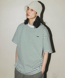 BEAMS LACOSTE for BEAMS / 別注 細ピッチ ボーダー Tシャツ ビームス メン トップス カットソー・Tシャツ【送料無料】