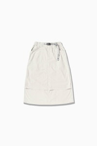 and wander GRAMICCI × and wander nylon double knee skirt �A���h�����_�[ �p���c ���̑��̃p���c �O���[ �O���[�� �u���b�N�y���������z