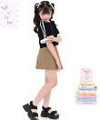 インナーパンツ付スカート ポケット ストレッチ 子供服 キッズ 女の子 Bee