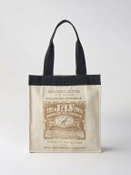 JOHN SMEDLEY 【日本限定】JOHN SMEDLEY*re-wrap オーガニックコットンキャンバスバッグ｜LARGE ジョンス…