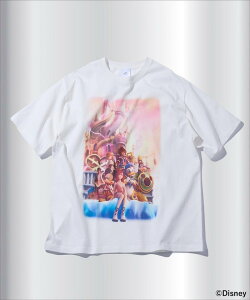 FREAK'S STORE KINGDOM HEARTS II / KEY ART TEE/�L���O�_�� �n�[�c II �t���[�N�X�X�g�A �g�b�v�X �J�b�g�\�[�ET�V���c �z���C�g �u���b�N�y���������z