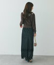 【お気に入り総選挙3位!・最強愛されニット】スクエアネックレース付きカーディガン