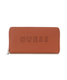 【SALE／50%OFF】GUESS (W)ROXBERRY Zip Around Wallet ゲス 財布・ポーチ・ケース 財布 ブラック ブラウン ピンク ブルー【送料無料】