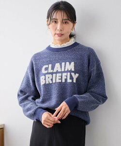 �ySALE�^50%OFF�zANY �X�E�F�b�g���C�N�t�F�U�[���S�j�b�g �G�j�B �g�b�v�X �j�b�g �u���[ ���b�h �u���E�� �O���[
