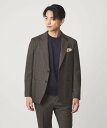 【SALE／50%OFF】UNITED ARROWS green label relaxing GLR CLOTH フラノ無地 2B RG ジャケット -ストレッチ- ユナイテッドアローズ グリーンレーベルリラクシング ジャケット・アウター テーラードジャケット・ブレザー ネイビー【送料無料】