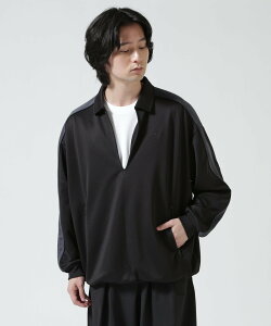 GARDEN TOKYO PROJECT PUMA PLUS./�v���W�F�N�g �v�[�} �v���X/T7 SKIPPER JERSEY �K�[�f�� �W���P�b�g�E�A�E�^�[ �u���]���E�W�����p�[ �u���b�N�y���������z