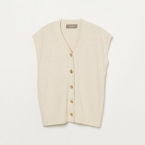 �ySALE�^10%OFF�zHELIOPOLE METAL BUTTON KNIT VEST �G���I�|�[�� �g�b�v�X �j�b�g �u���b�N �O���[ �x�[�W���y���������z