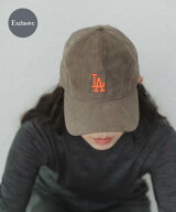 URBAN RESEARCH 『別注』New Era×URBAN RESEARCH 920 SUEDE アーバンリサーチ 帽子 キャップ ネイビー …