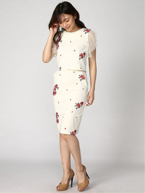 Million Carats Outlet 花刺繍カットソーセットアップ D Rakuten Fashion 楽天ファッション 旧楽天ブランドアベニュー V965