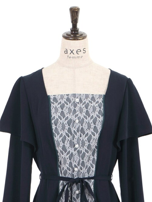 Axes Femme W バイカラーレトロワンピース Rakuten Fashion 楽天ファッション 旧楽天ブランドアベニュー Dq2584