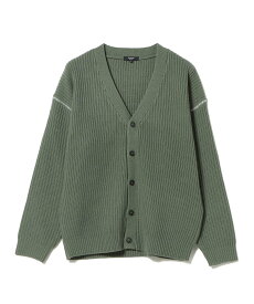 【SALE／70%OFF】BEAMS HEART BEAMS HEART / 片畔 ビッグ カーディガン ビームス アウトレット トップス ニット ブラック