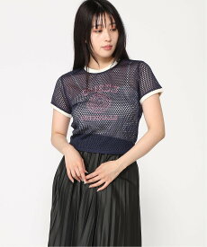 GUESS (W)GUESS Originals Jersey ゲス トップス カットソー・Tシャツ ネイビー【送料無料】