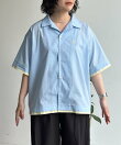【U.S. POLO ASSN.】フェイクレイヤー半袖シャツ