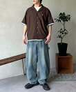 【U.S. POLO ASSN.】フェイクレイヤー半袖シャツ