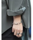 LHME WEB限定 リンクチェーンブレスレット(サージカルステンレス)